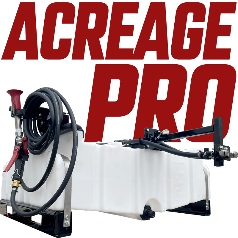 BENCO's Acreage Pro low profile UTV sprayer gives you the same professional BENCO performance but in a smaller, lighter package for acreage owners.