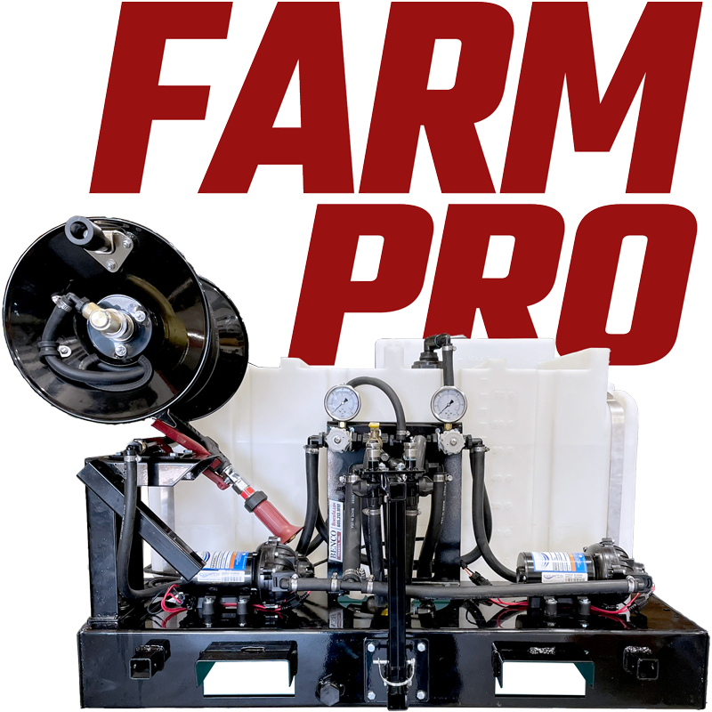 BENCO Farm Pro low profile UTV sprayers are the ultimate in performance and durability.