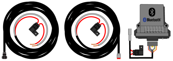 OnSite FMS+ Bluetooth Kit with power cables