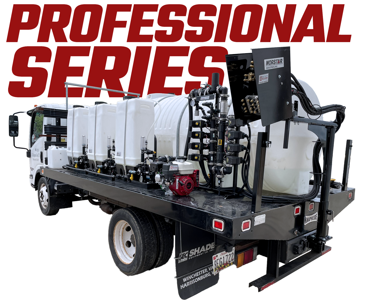 BENCO Professional Series custom built spray trucks and trailers.