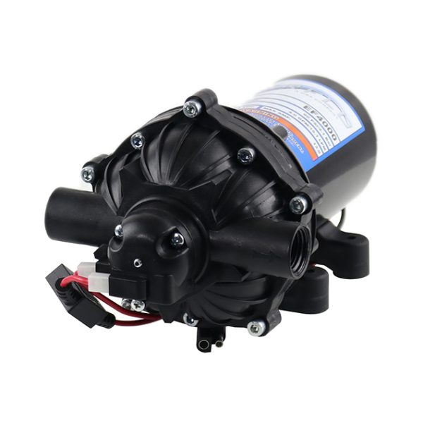 Left detail of the Everflo EF4000 4.0 GPM Diaphragm pump from BENCO Products