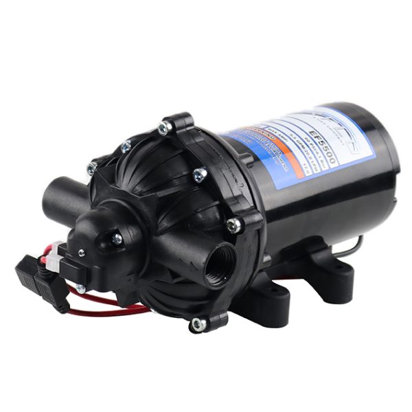 Everflo EF5500 is a 5.5 GPM switched 12v Diaphragm pump