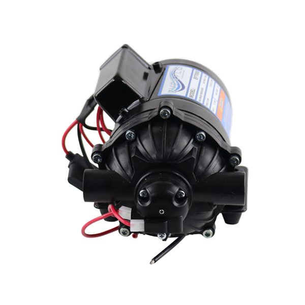 Head on the 7.0 GPM Everflo EF7000 diaphragm pump with 60 PSI switch