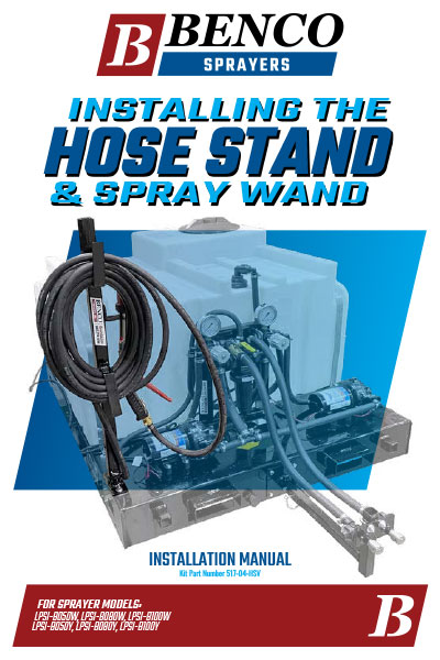 BENCO Sprayers - Farm Pro Hose Stand Installation Guide cover