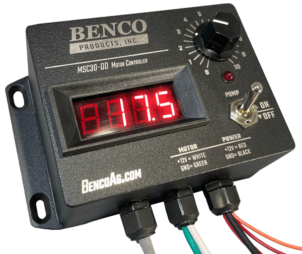 BENCO MSC30-DD manually adjusted 12V Electric Motor Controller with Digital Display