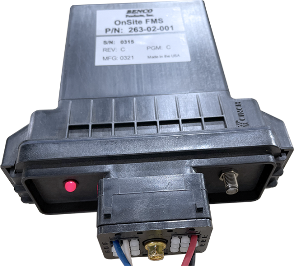 OnSite FMS Bluetooth Module with light on