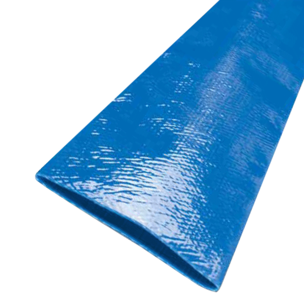 BENCO's PVC lay-flat discharge hose with fabric reinforcement